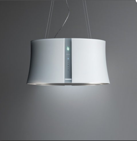 Вытяжка Falmec E.ion ZEPHIRO isola 66 vetro bianco satinato (450) preview 4