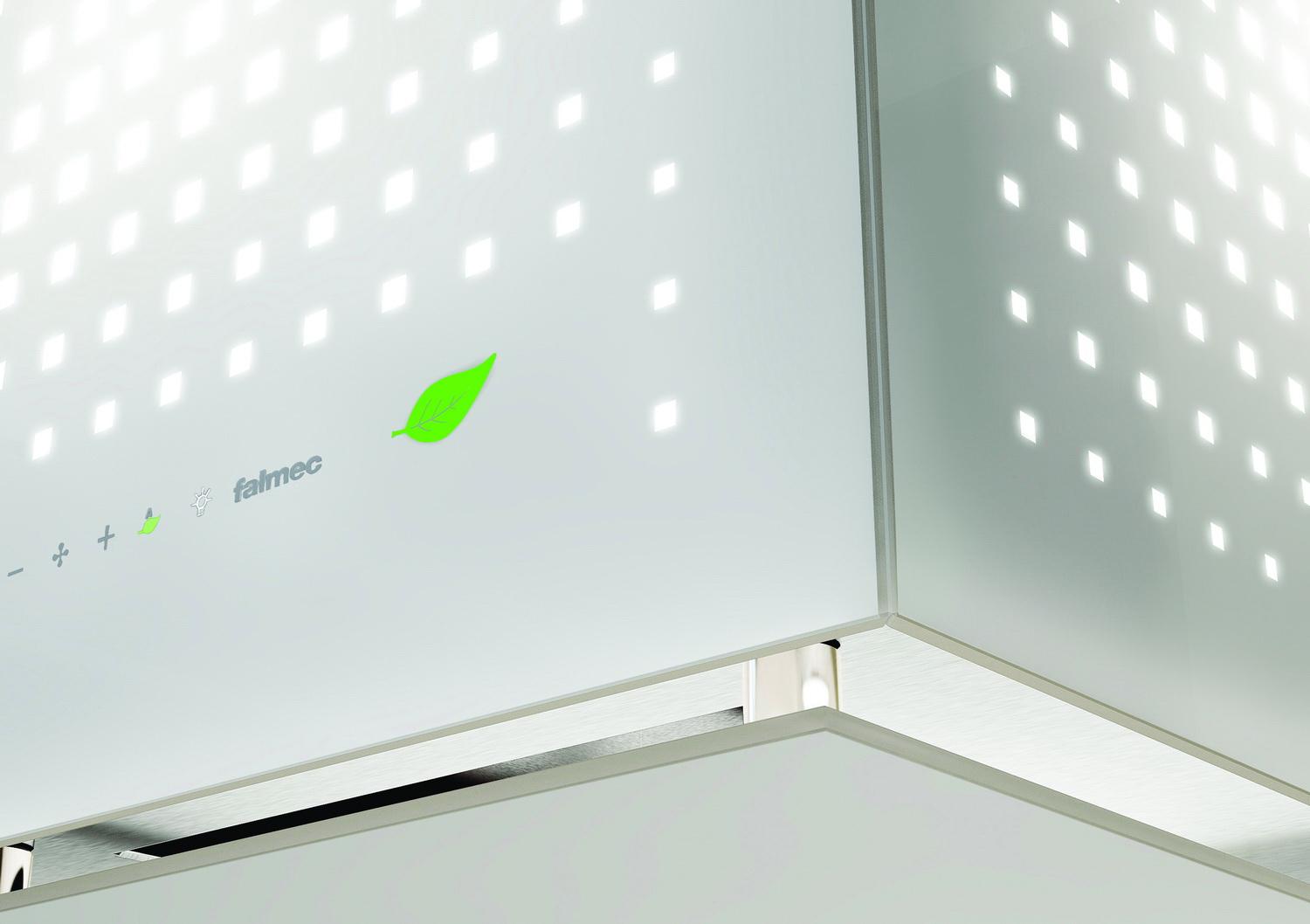 Вытяжка Falmec E.ion RUBIK isola 42 vetro bianco (450) фото 2 Вытяжка Falmec E.ion RUBIK isola 42 vetro bianco (450) preview 2