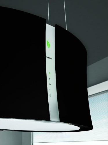 Вытяжка Falmec E.ion ZEPHIRO isola 67 vetro nero satinato (450) preview 3