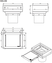 Угольно-цеолитный фильтр Falmec KACL.950
