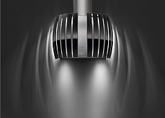 Вытяжка Falmec Design+ PRESTIGE 65 inox vetro nero (800)