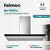 Купить Вытяжка Falmec Design LUCE isola 90 inox vetro nero (800)