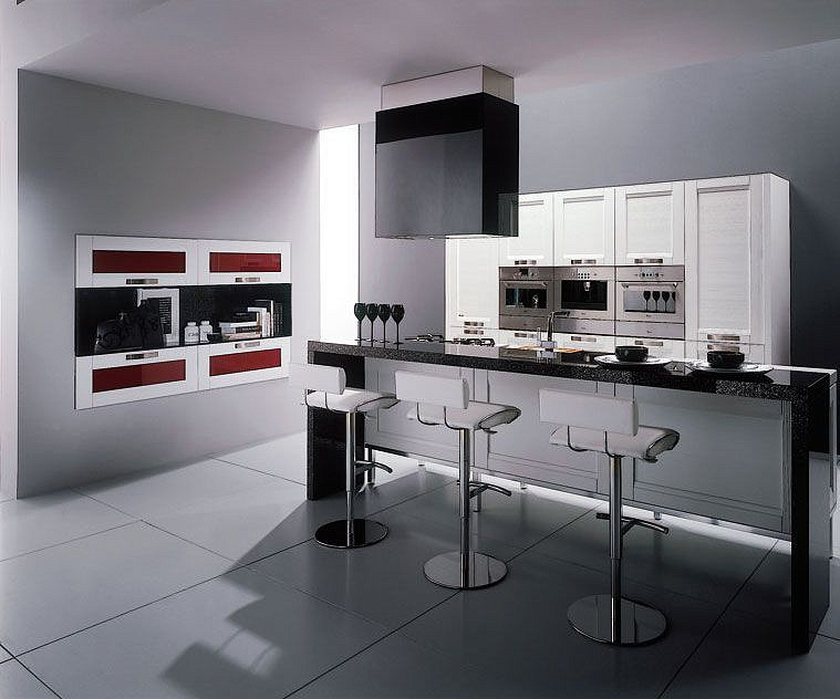 Вытяжка Falmec Design+ LAGUNA isola 90 inox vetro nero (800) preview 5