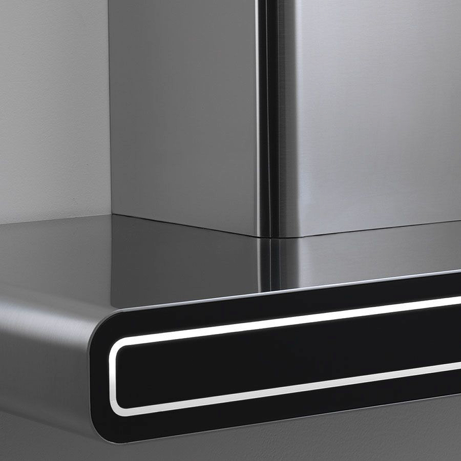 Вытяжка Falmec Design IMAGO 90 inox vetro nero (800) preview 4
