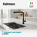 Купить Смеситель Falmec Trevi Corner Black matt  preview 4