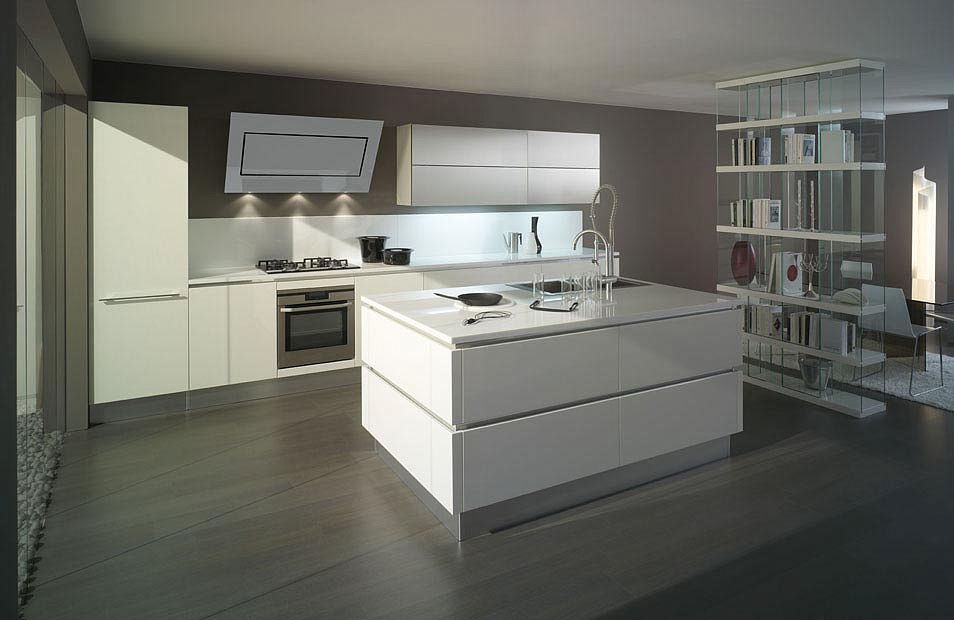 Вытяжка Falmec Design QUASAR 90 inox vetro bianco (800) preview 10