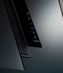 Вытяжка Falmec Silence ARIA NRS 80 inox vetro nero (800)