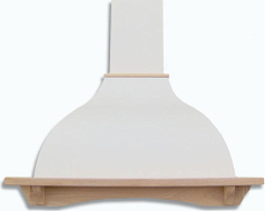 Вытяжка Falmec Classic IRIS TULIP angolo 100*100 ciliegio (600)