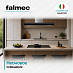 Купить Вытяжка Falmec Silence LUMINA NRS isola 90 inox vetro nero (800)  preview 5