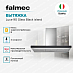 Купить Вытяжка Falmec Design LUCE isola 90 inox vetro nero (800)  preview 2