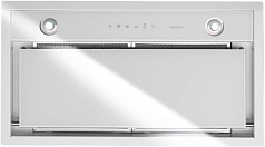 Вытяжка Falmec Design GRUPPO INCASSO MURANO 50 inox vetro bianco (800)