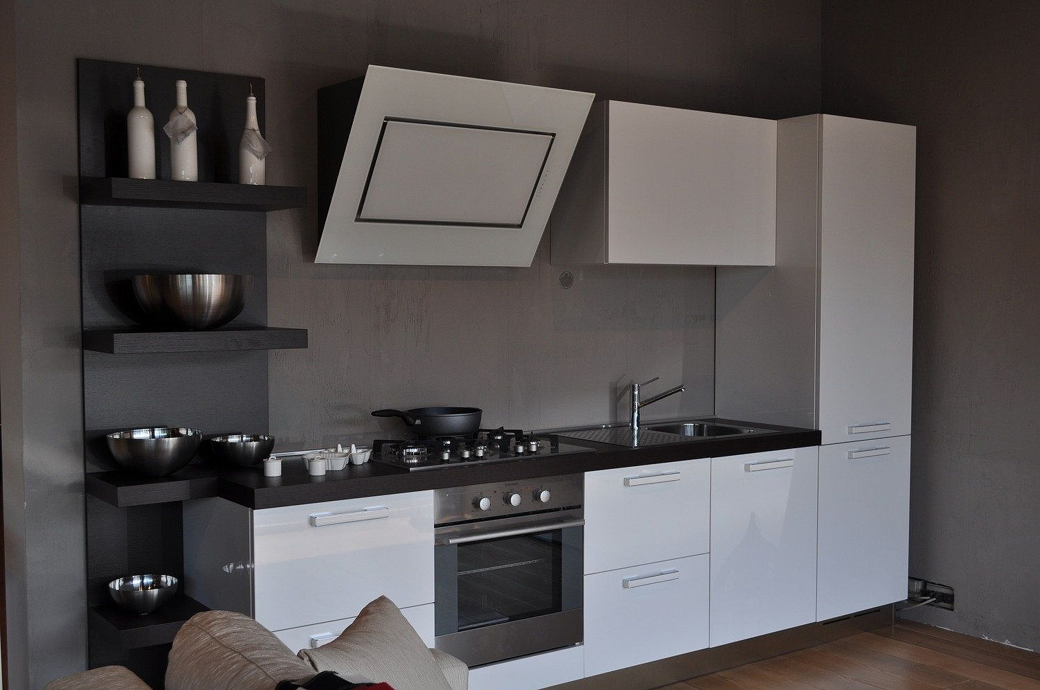 Вытяжка Falmec Design QUASAR 120 inox vetro bianco (800) preview 9