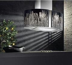 Вытяжка Falmec Mirabilia isola 65 MANHATTAN vetro (800)