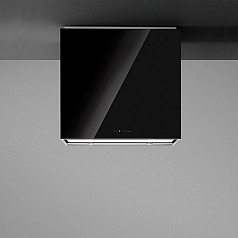 Вытяжка Falmec Design+ LAGUNA isola 90 inox vetro nero (800)