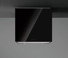 Вытяжка Falmec Design+ LAGUNA 60 inox vetro nero (800)