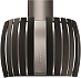 Купить Вытяжка Falmec Design+ PRESTIGE isola 75 inox vetro nero (800)  preview 1