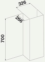 Комплект для удлинения Falmec KACL.1027#HF