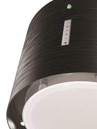 Вытяжка Falmec E.ion TWISTER 45 alluminio nero (450)