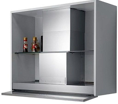 Вытяжка Falmec Design MOVE 120 inox vetro bianco (800)