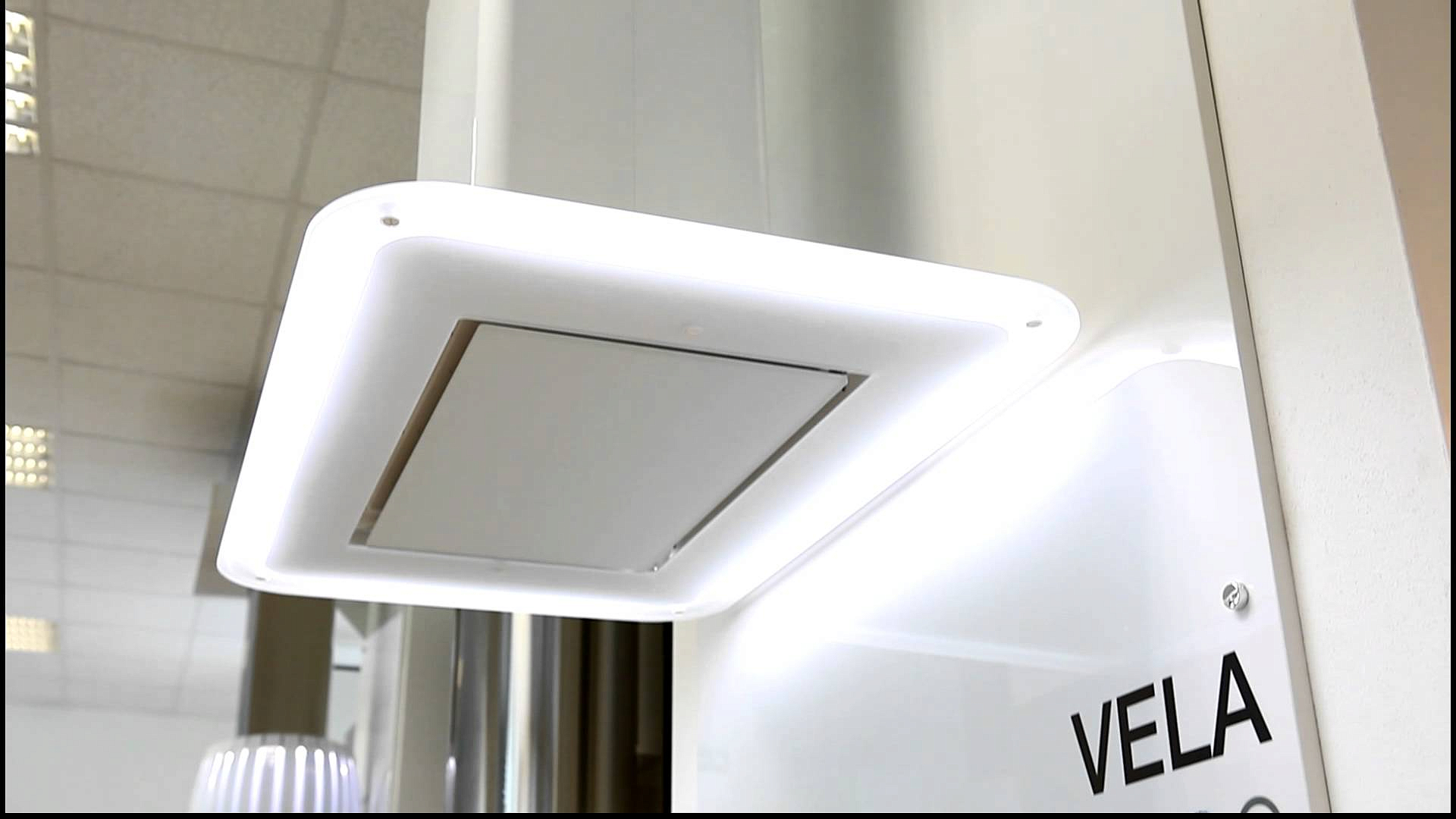 Вытяжка Falmec Silence VELA NRS isola 100 vetro bianco (800) preview 5