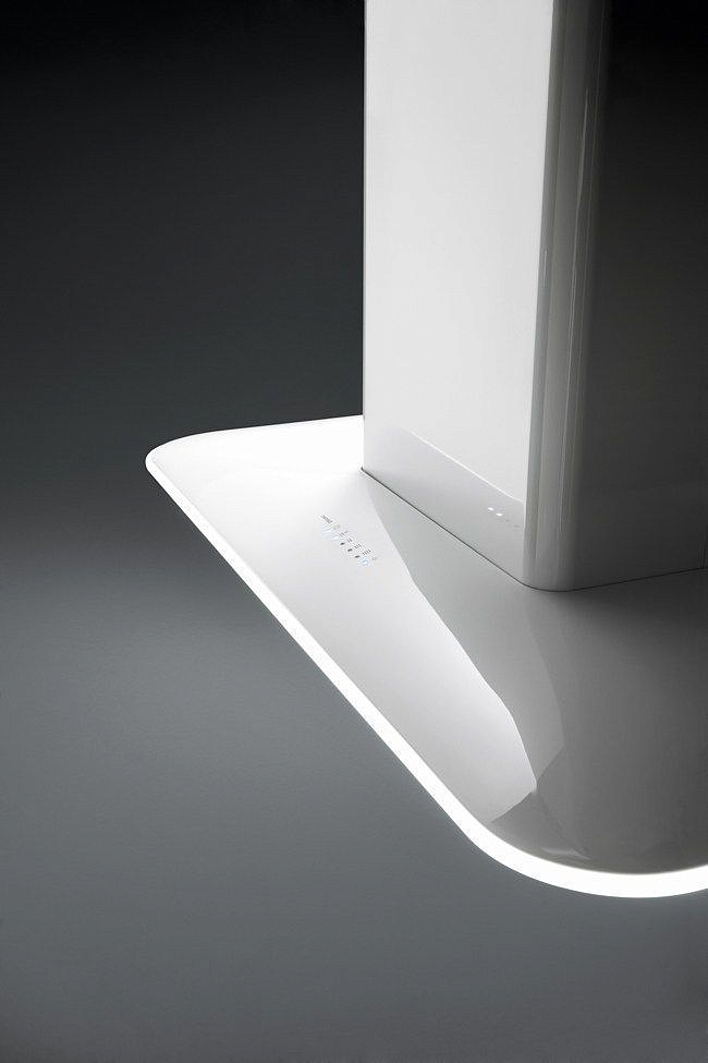 Вытяжка Falmec Silence VELA NRS 90 vetro bianco (800) preview 3