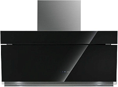 Вытяжка Falmec Design+ BUTTERFLY 90 inox vetro nero (800)