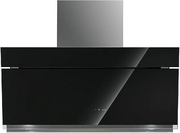 Вытяжка Falmec Design+ BUTTERFLY 90 inox vetro nero (800) preview 1