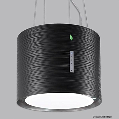 Вытяжка Falmec E.ion TWISTER isola 45 alluminio nero (450)