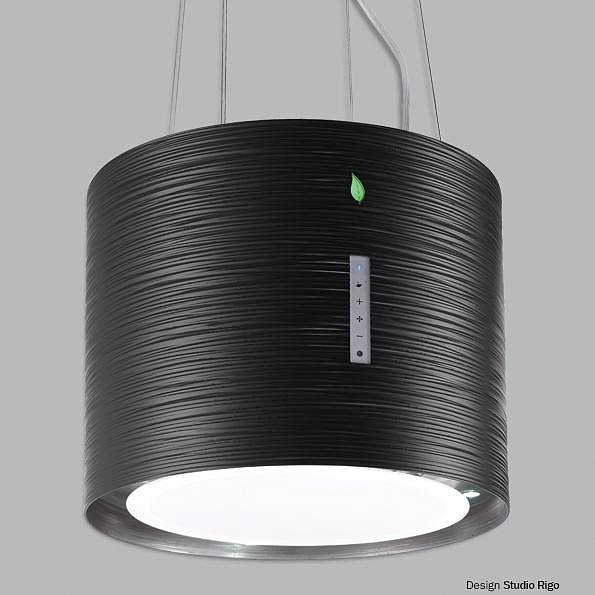 Вытяжка Falmec E.ion TWISTER isola 45 alluminio nero (450) preview 3