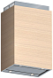Вытяжка Falmec Design+ Лагуна 60 нержавеющая сталь pannellabile (800) (Design+ LAGUNA 60 inox pannellabile (800))