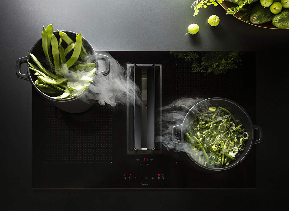 Варочная панель Falmec QUANTUM EASY 90 VETRO NERO preview 2