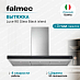 Купить Вытяжка Falmec Design LUCE isola 90 inox vetro nero (800)