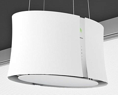 Вытяжка Falmec E.ion ZEPHIRO isola 66 vetro bianco satinato (450)