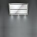 Купить Вытяжка Falmec Design GLEAM 90 inox vetro bianco (800)  preview 2