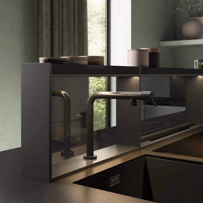 Боковой модуль с вырезом под кран Falmec KACL.1060#NF 60 см preview 2