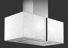 Вытяжка Falmec Mirabilia ALPHABET isola 85 vetro (800)