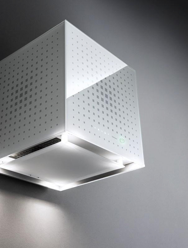 Вытяжка Falmec E.ion RUBIK 42 vetro bianco (450) preview 4