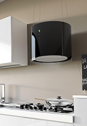 Вытяжка Falmec E.ion EOLO isola 45 vetro nero (450)