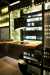 Вытяжка Falmec E.ion SPRING isola 80 vetro nero (600)