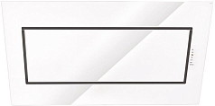 Вытяжка Falmec Design QUASAR 90 inox vetro bianco (800)