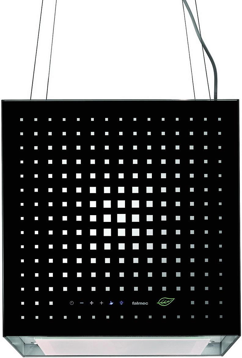 Вытяжка Falmec E.ion RUBIK isola 42 vetro nero (450) preview 2