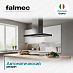 Купить Вытяжка Falmec Design LUCE isola 90 inox vetro nero (800)  preview 6