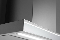 Вытяжка Falmec Silence LUMINA NRS 120 inox vetro acciaio (800)