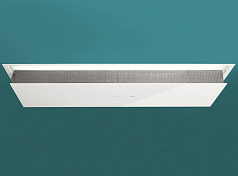 Вытяжка Falmec Design+ ECLISSE soffitto 120 inox vetro bianco