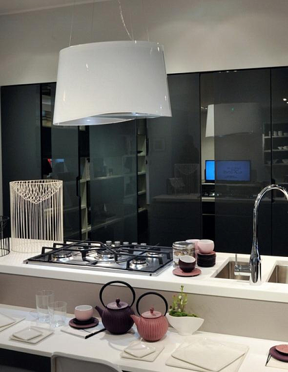 Вытяжка Falmec E.ion MARE isola 66 vetro bianco (450) preview 4