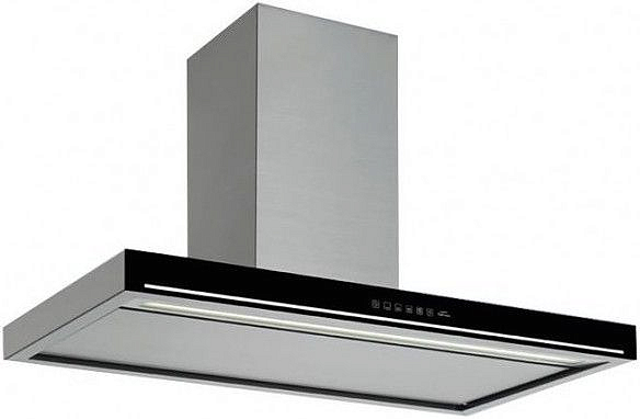 Вытяжка Falmec Design BLADE isola 90 inox vetro nero (800) preview 1