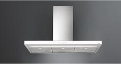 Вытяжка Falmec Design LUCE 90 inox vetro bianco (800)