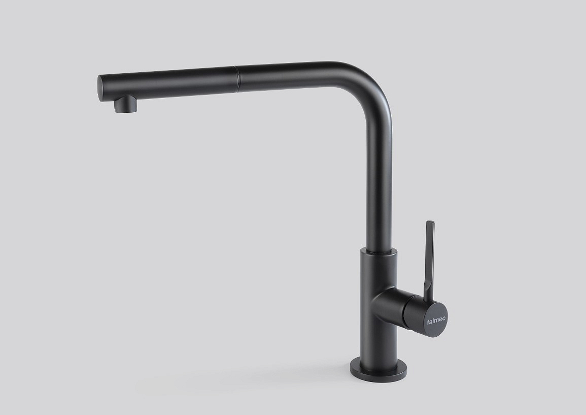 Смеситель Falmec Trevi Corner Black matt preview 2