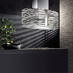 Вытяжка Falmec Mirabilia ZEBRA isola 85 vetro (800)