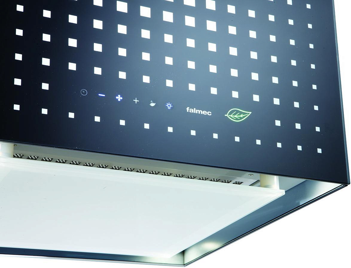 Вытяжка Falmec E.ion RUBIK isola 42 vetro nero (450) preview 3